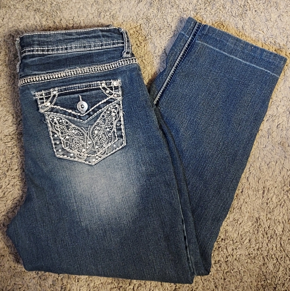 Revolution by Revolt Capri Denim Jeans